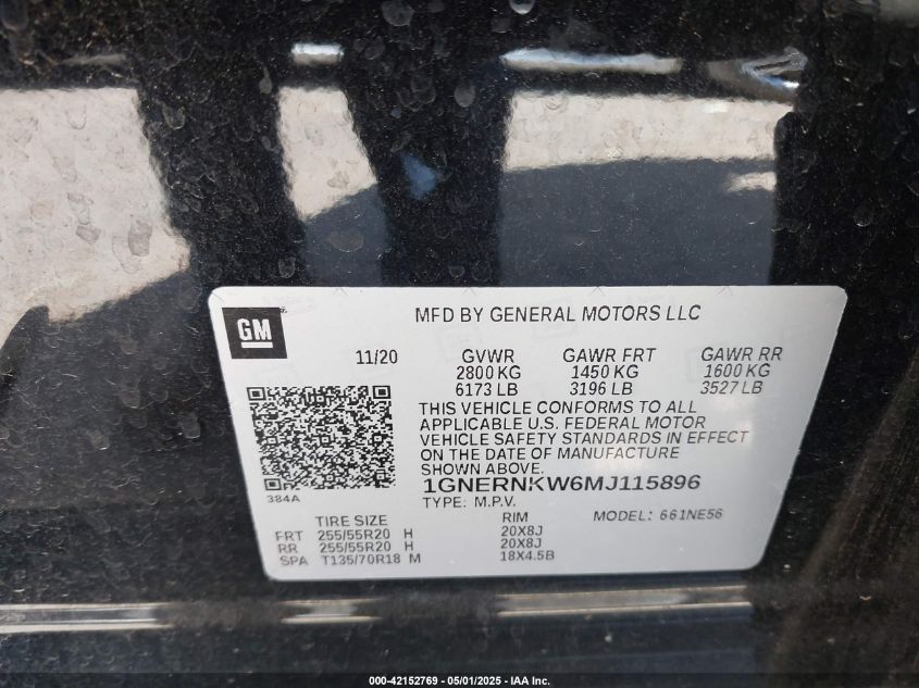 2024 Chevrolet Trax Fwd 1Rs VIN: KL77LGE21RC059432 Lot: 42152769