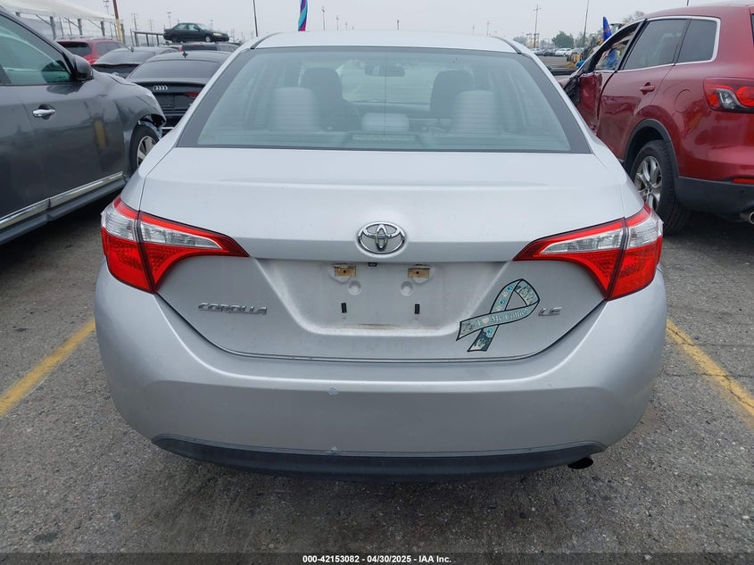 2015 TOYOTA COROLLA VIN: 5YFBURHE6FP259379