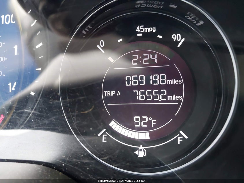 VIN 3CZRU6H77JM709663 2018 HONDA HR-V EX-L