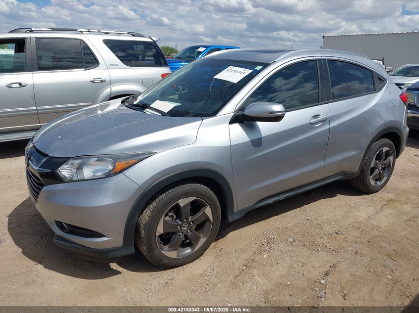 VIN 3CZRU6H77JM709663 2018 HONDA HR-V EX-L