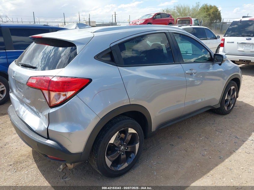 VIN 3CZRU6H77JM709663 2018 HONDA HR-V EX-L