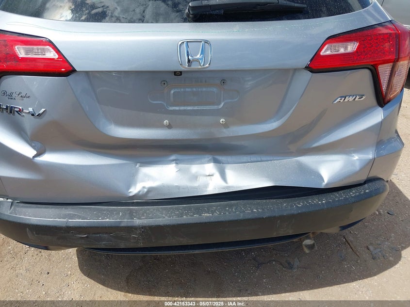 VIN 3CZRU6H77JM709663 2018 HONDA HR-V EX-L