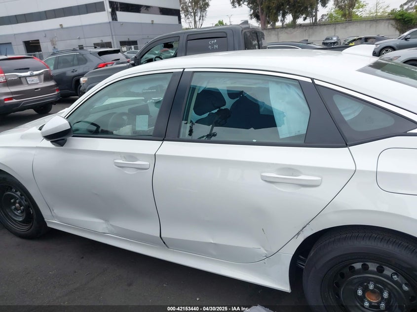 2025 HONDA CIVIC LX - 2HGFE2F26SH564591