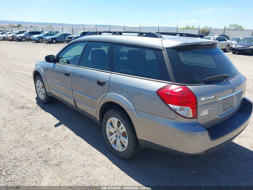 2009 SUBARU OUTBACK VIN: 4S4BP60C896325650