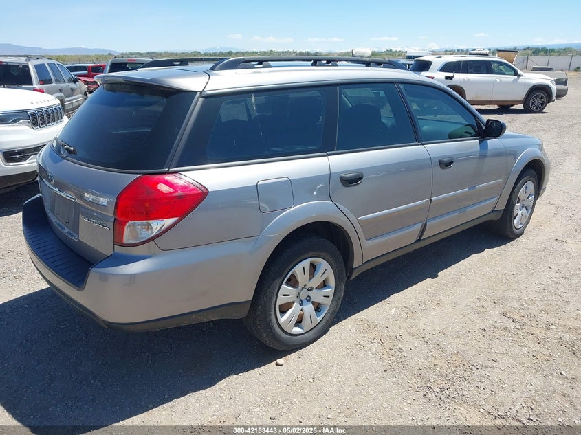 2009 SUBARU OUTBACK VIN: 4S4BP60C896325650