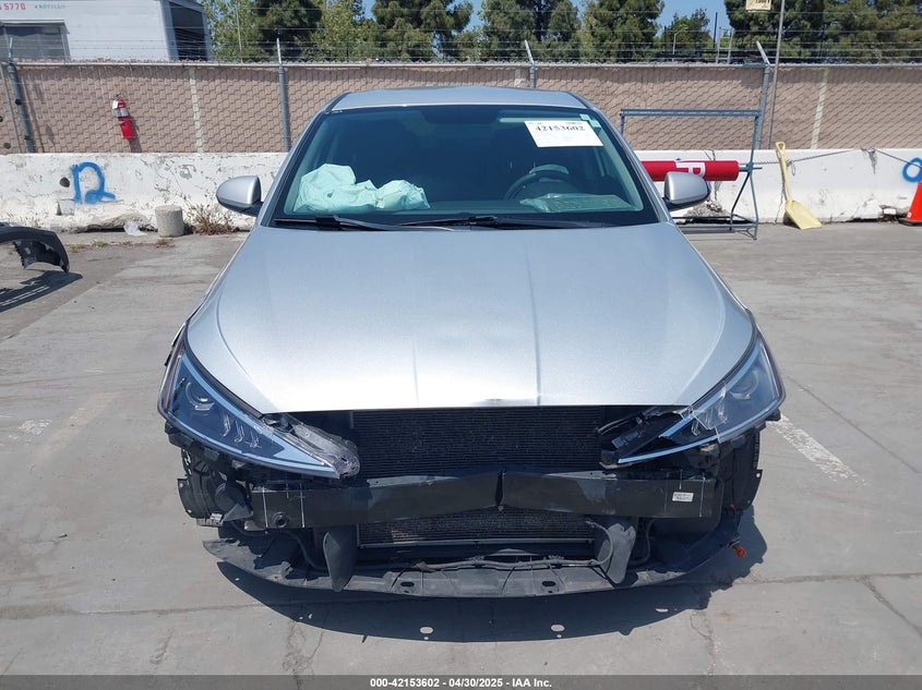 2019 HYUNDAI ELANTRA VIN: KMHD74LF0KU790413