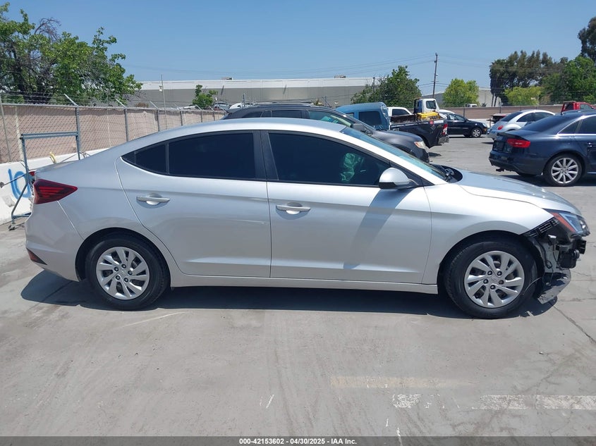 2019 HYUNDAI ELANTRA VIN: KMHD74LF0KU790413