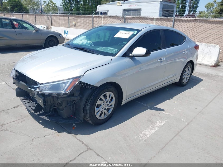 2019 HYUNDAI ELANTRA VIN: KMHD74LF0KU790413