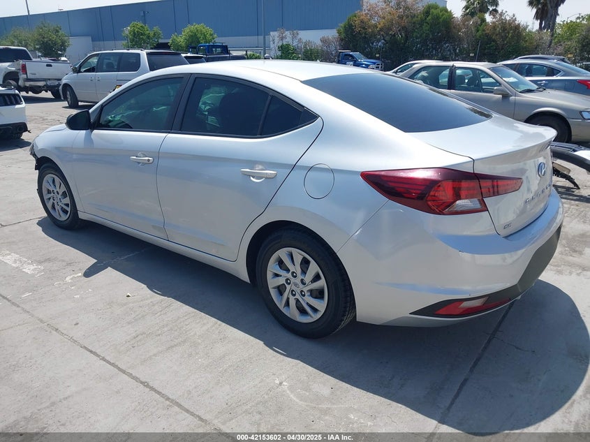 2019 HYUNDAI ELANTRA VIN: KMHD74LF0KU790413