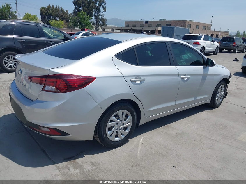 2019 HYUNDAI ELANTRA VIN: KMHD74LF0KU790413