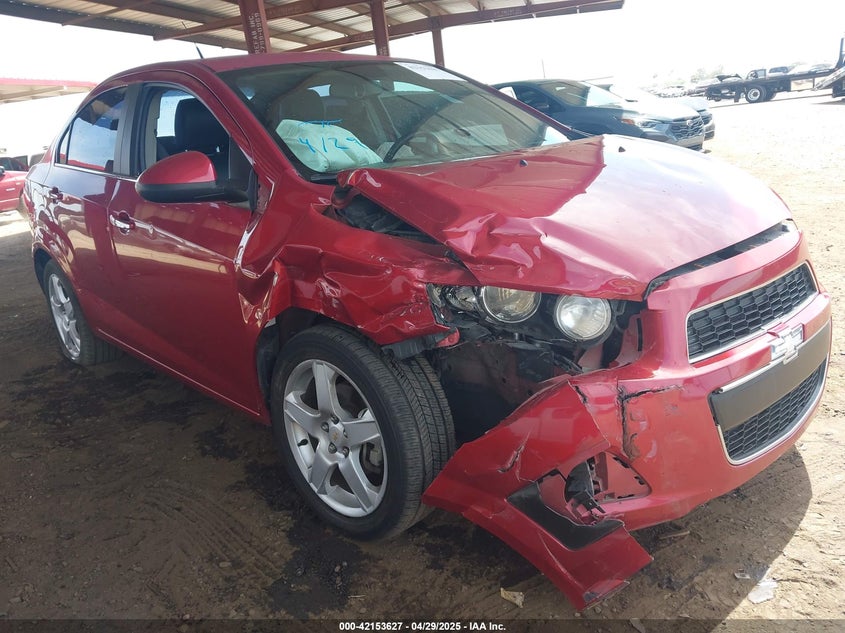 2012 CHEVROLET SONIC VIN: 1G1JE5SH2C4196809