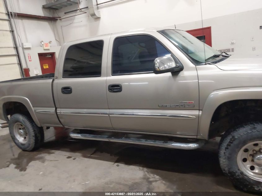 2002 GMC Sierra 2500Hd Sle VIN: 1GTHK23162F234186 Lot: 42153667