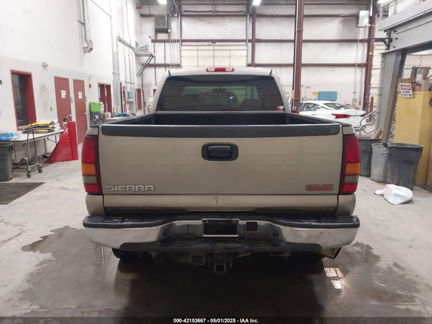 2002 GMC Sierra 2500Hd Sle VIN: 1GTHK23162F234186 Lot: 42153667