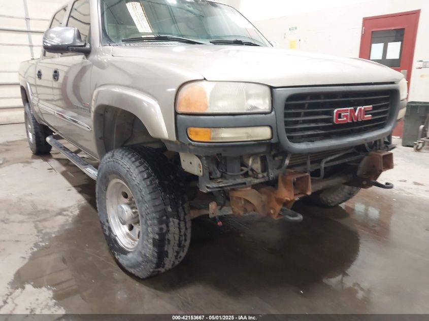 2002 GMC Sierra 2500Hd Sle VIN: 1GTHK23162F234186 Lot: 42153667
