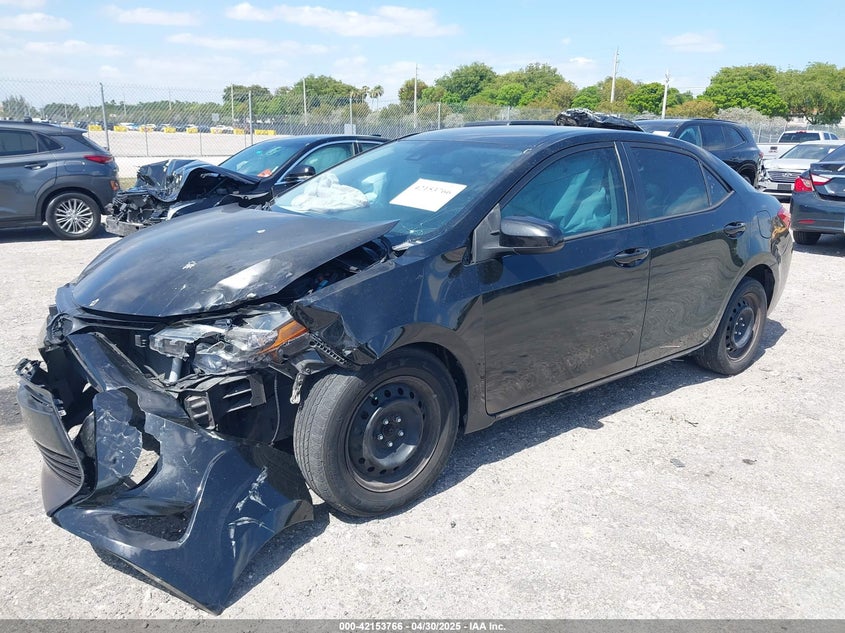 2019 TOYOTA COROLLA VIN: 5YFBURHE1KP865263