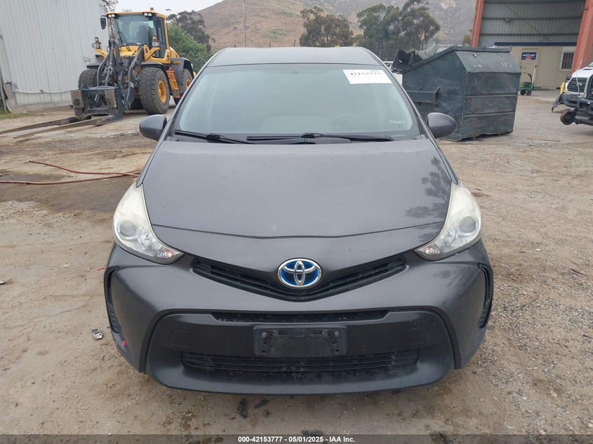 2016 TOYOTA PRIUS V VIN: JTDZN3EU5GJ052489