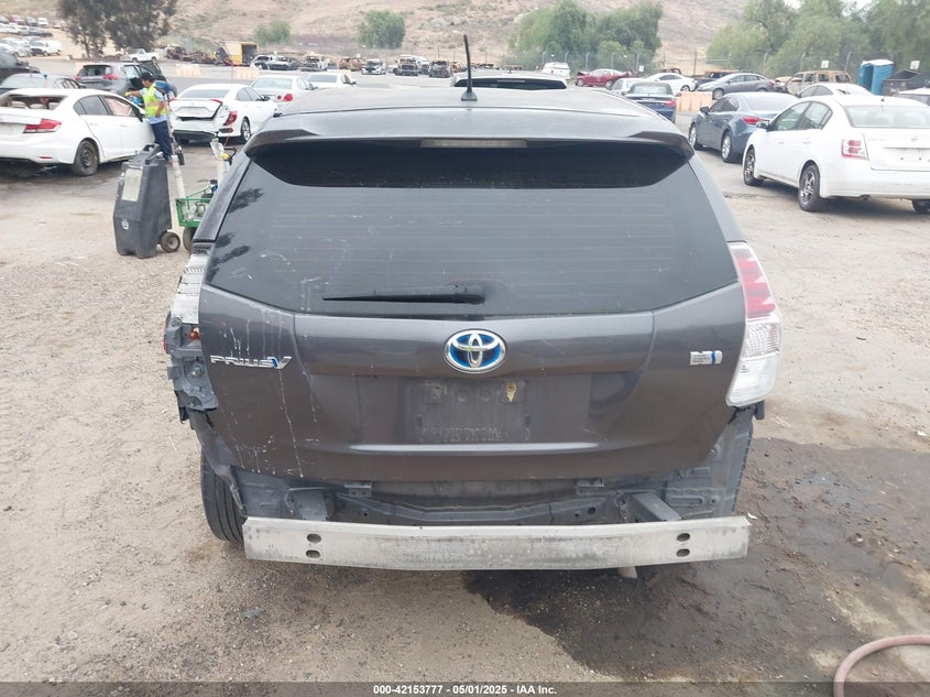 2016 TOYOTA PRIUS V VIN: JTDZN3EU5GJ052489