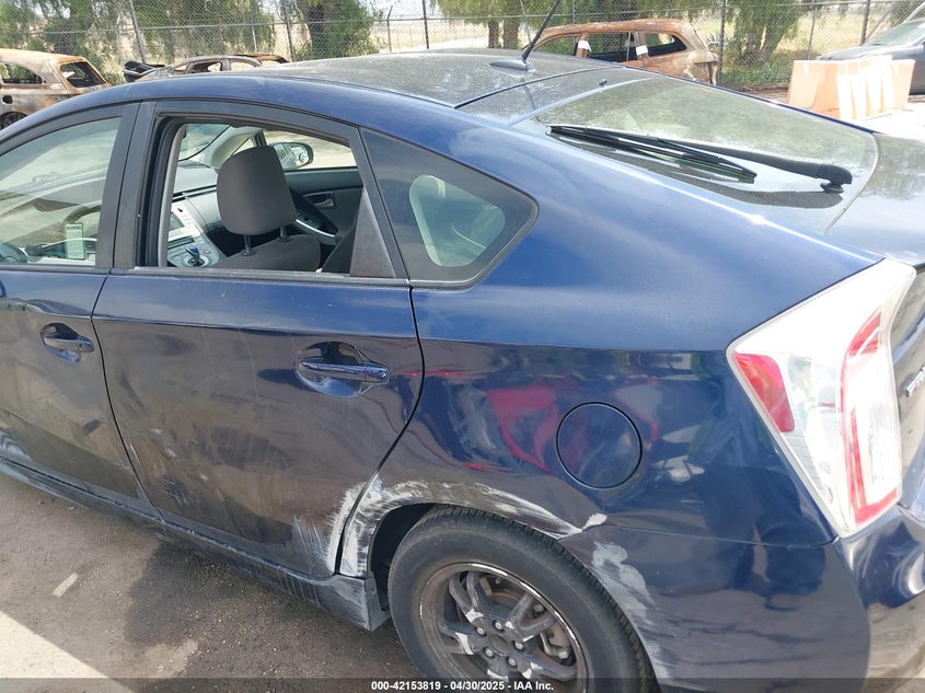 2015 TOYOTA PRIUS VIN: JTDKN3DU0F0460986