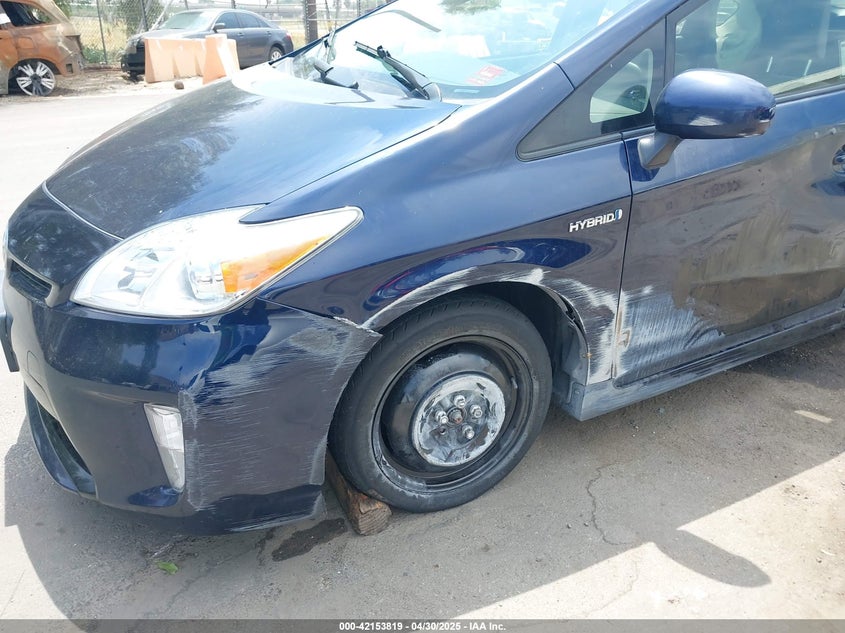 2015 TOYOTA PRIUS VIN: JTDKN3DU0F0460986