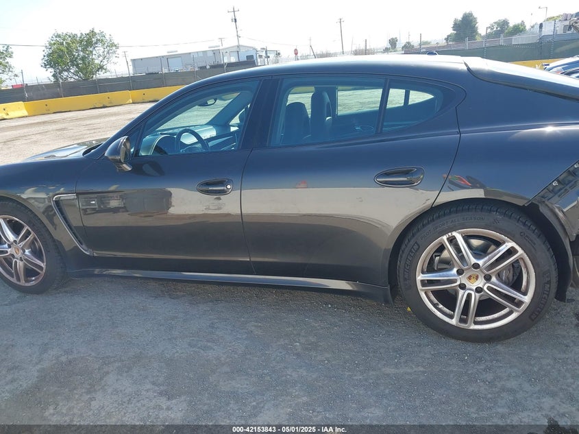 2014 PORSCHE PANAMERA VIN: WP0AA2A76EL012507