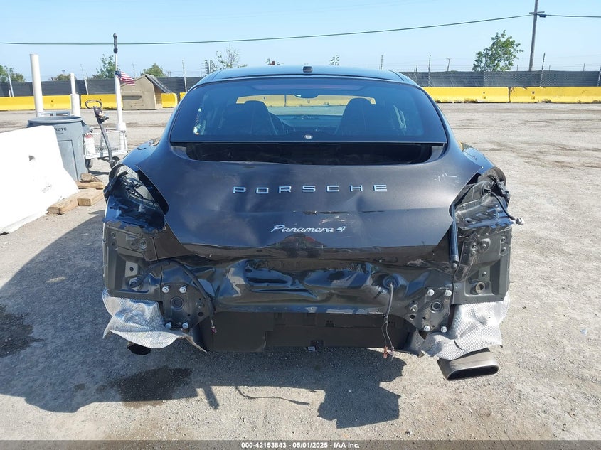 2014 PORSCHE PANAMERA VIN: WP0AA2A76EL012507