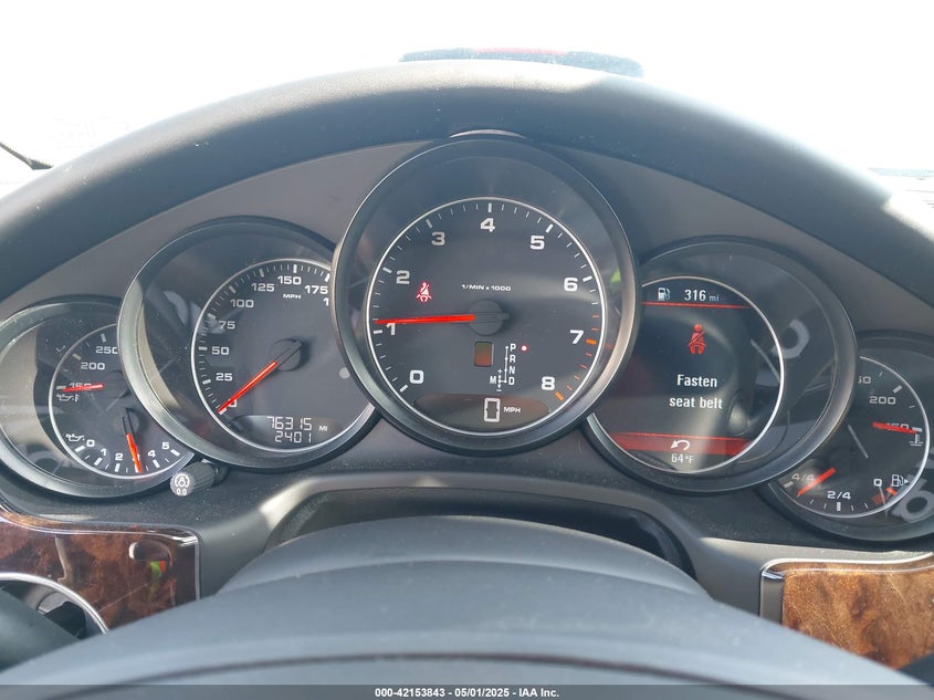 2014 PORSCHE PANAMERA VIN: WP0AA2A76EL012507