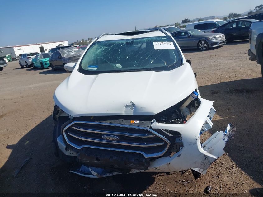 2019 Ford Ecosport Titanium VIN: MAJ3S2KE4KC276734 Lot: 42153851