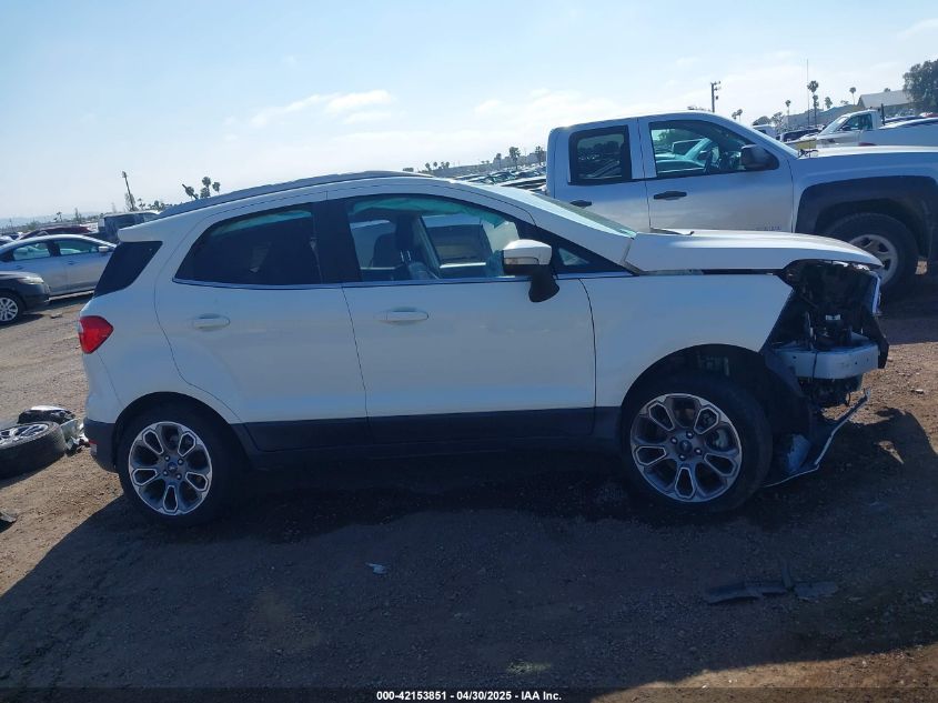 2019 Ford Ecosport Titanium VIN: MAJ3S2KE4KC276734 Lot: 42153851