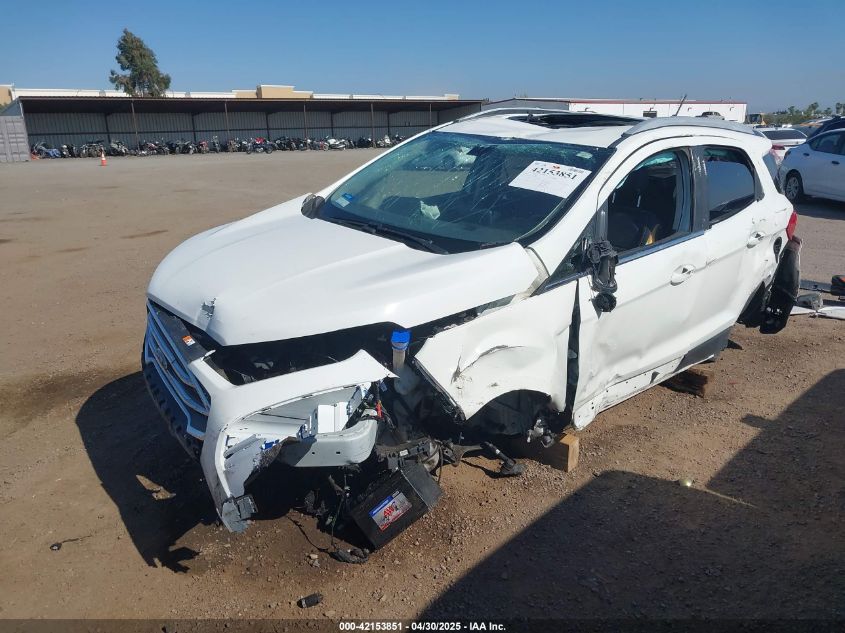 2019 Ford Ecosport Titanium VIN: MAJ3S2KE4KC276734 Lot: 42153851