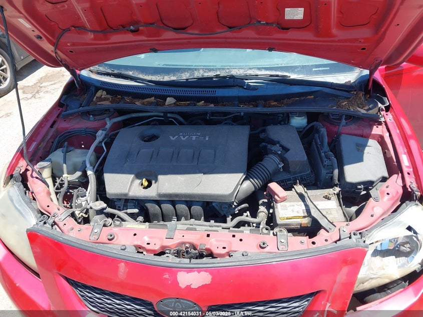 2009 TOYOTA COROLLA VIN: 1NXBU40E69Z119561