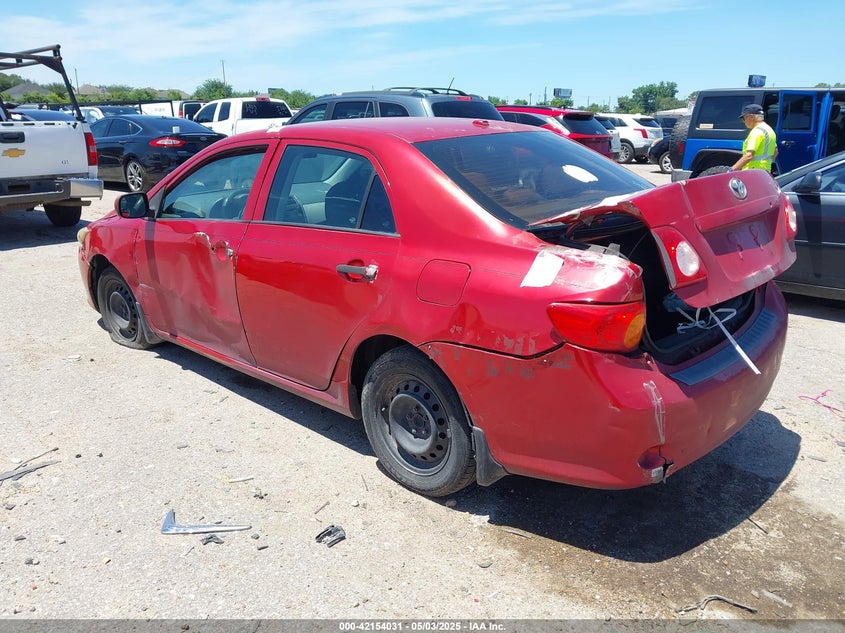 2009 TOYOTA COROLLA VIN: 1NXBU40E69Z119561