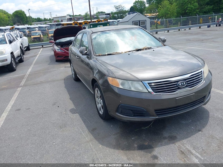 2009 KIA OPTIMA VIN: KNAGE228295366702