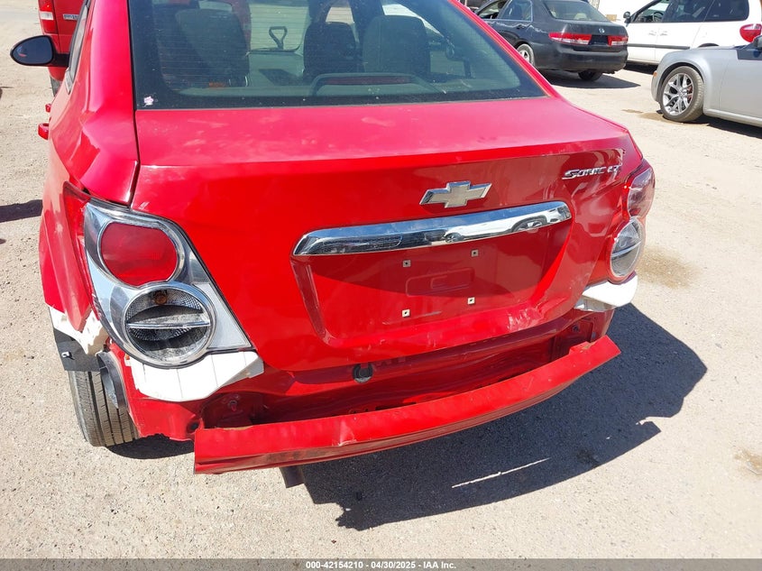 2014 CHEVROLET SONIC VIN: 1G1JC5SH1E4166161