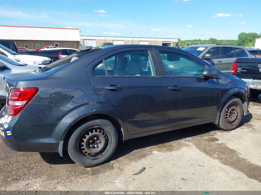 VIN 1G1JB5SH1H4112009 2017 CHEVROLET SONIC LS AUTO