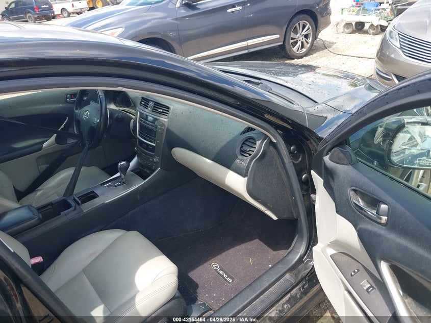 2010 LEXUS IS 250 VIN: JTHBF5C23A5122744