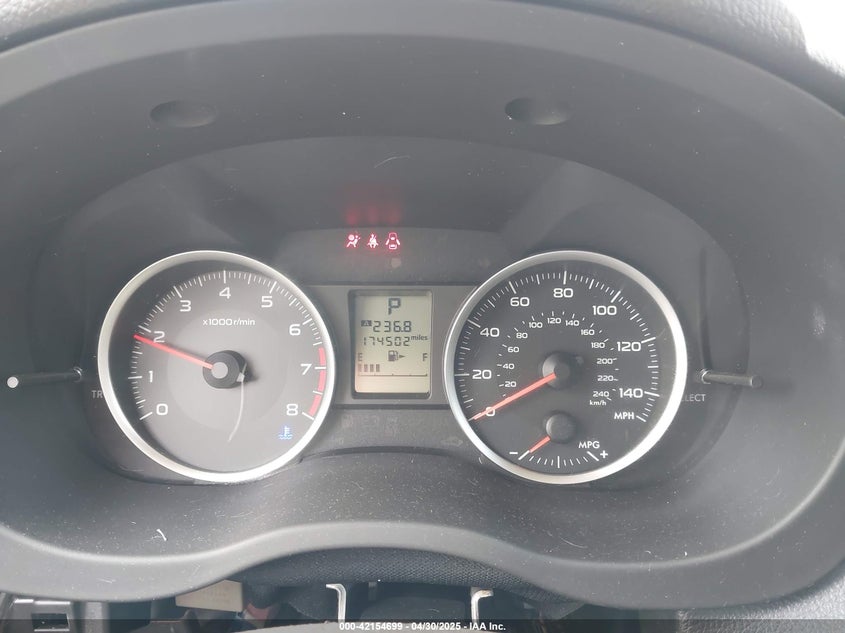 2013 SUBARU XV CROSSTREK VIN: JF2GPACC2D2895556