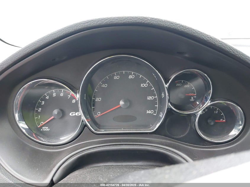 2008 PONTIAC G6 VIN: 1G2ZM577984150998
