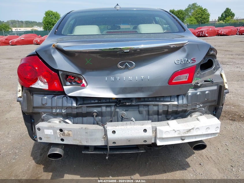 2011 INFINITI G37X VIN: JN1CV6AR6BM404840