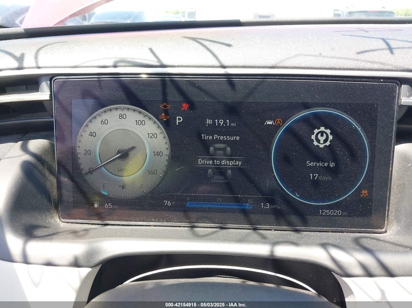 2022 HYUNDAI TUCSON VIN: 5NMJE3AE2NH035339