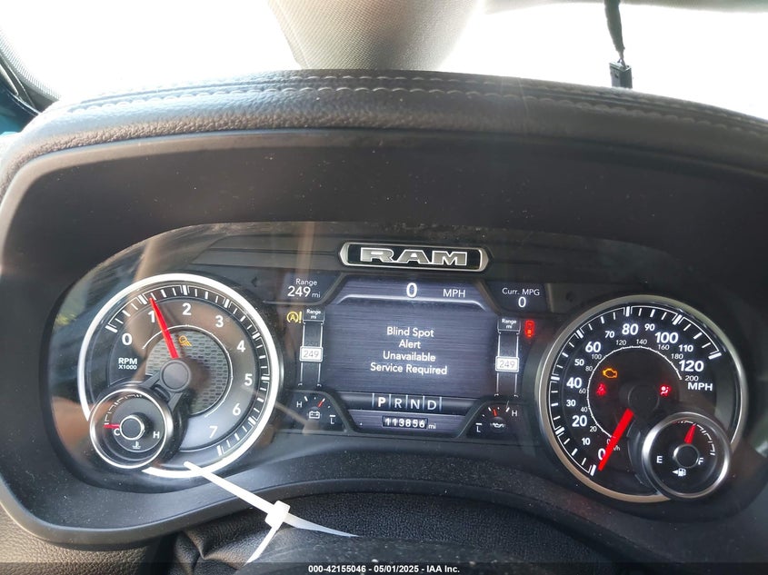2019 RAM 1500 VIN: 1C6SRFDT5KN638425
