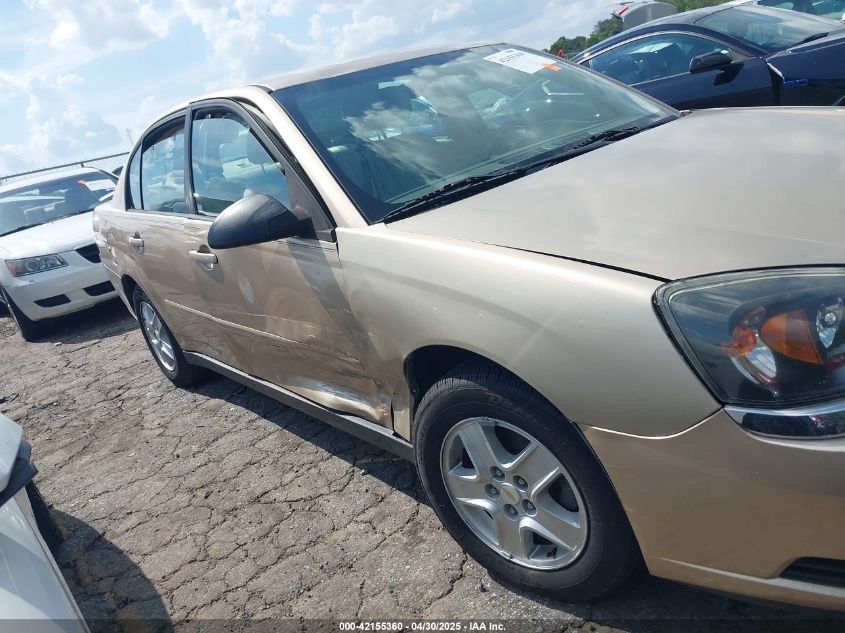 2005 Chevrolet Malibu Ls VIN: 1G1ZT54875F201208 Lot: 42155360