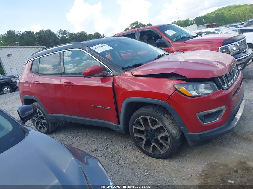 2018 JEEP COMPASS LIMITED 4X4 - 3C4NJDCB6JT254453