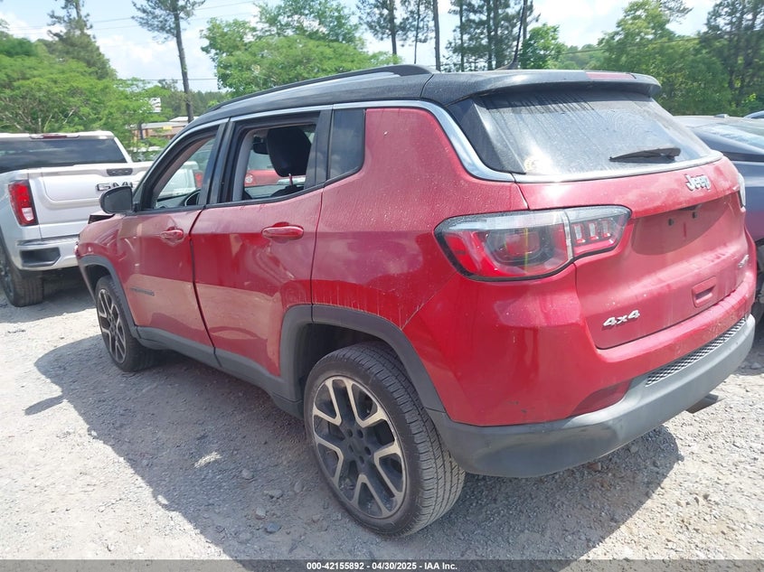 2018 JEEP COMPASS LIMITED 4X4 - 3C4NJDCB6JT254453