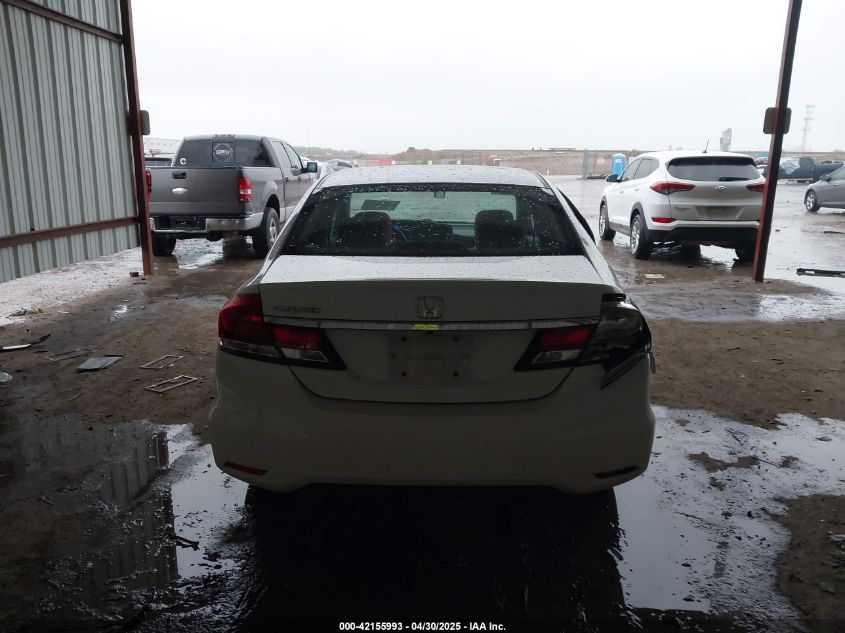 2013 Honda Civic Lx VIN: 19XFB2F58DE216906 Lot: 42155993