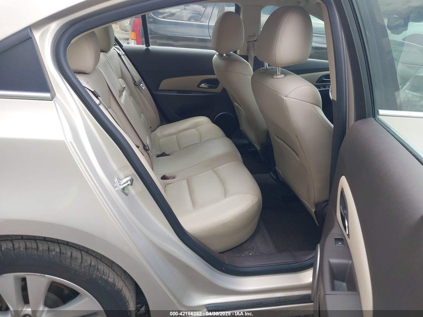 2012 CHEVROLET CRUZE VIN: 1G1PH5SC6C7117954