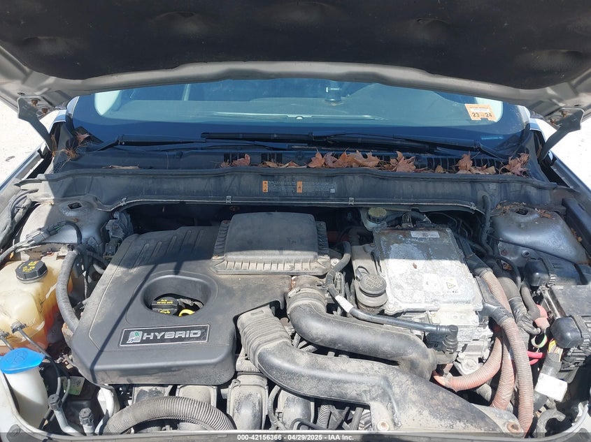 2013 FORD FUSION HYBRID VIN: 3FA6P0LU7DR196888