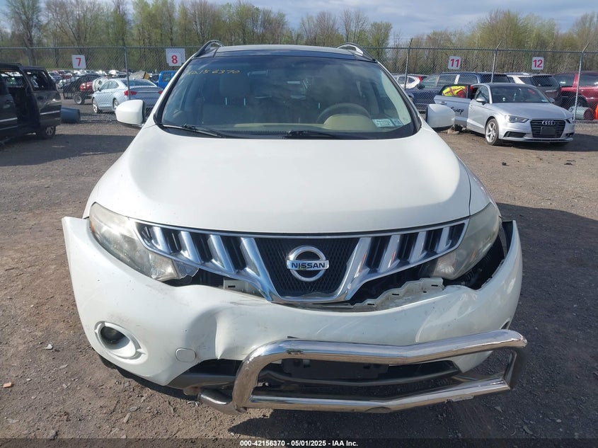 2009 NISSAN MURANO VIN: JN8AZ18W59W120710