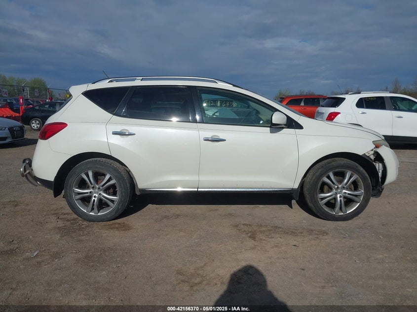 2009 NISSAN MURANO VIN: JN8AZ18W59W120710