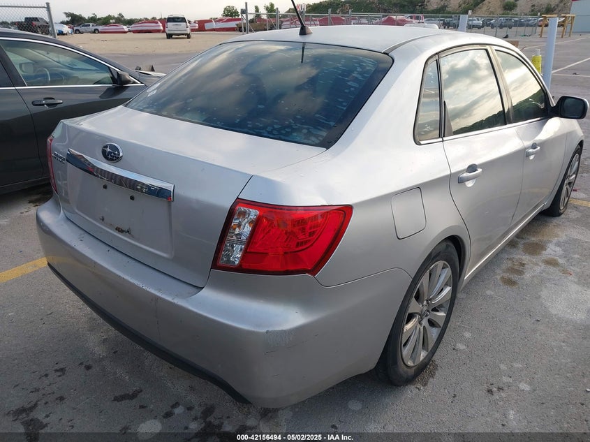 2010 SUBARU IMPREZA VIN: JF1GE6A60AH503753