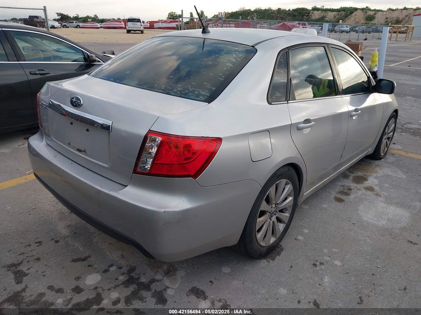 2010 SUBARU IMPREZA VIN: JF1GE6A60AH503753